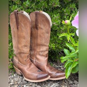 Freebird woodland tan size 8 boots